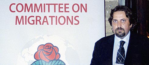 Nikitas S. Kanakis, president of the I.N.G.O. ACT4 PEOPLE